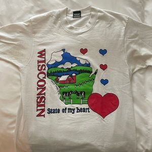 Vintage Wisconsin shirt